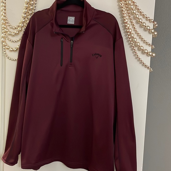 Sold!  Men’s Callaway XXL 3/4 zipper sweatshirt - Picture 4 of 9